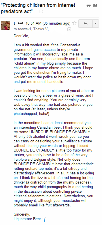 screenshot Vic Toews 2