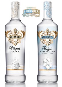 smirnoff-whipped-cream and marshmallow-vodka