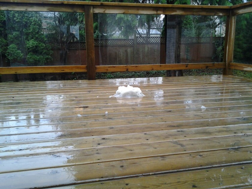 Mr. Blobby the Vancouver Snowman